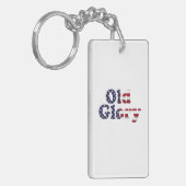 Old Glory Sleutelhanger (Voorkant Links)