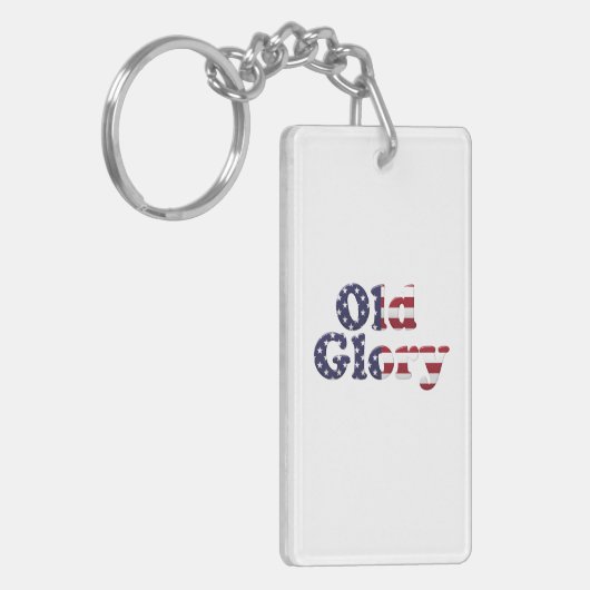 Old Glory Sleutelhanger (Voorkant Links)