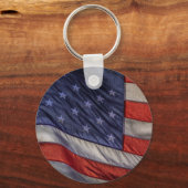 Old Glory Sleutelhanger (Achterkant)