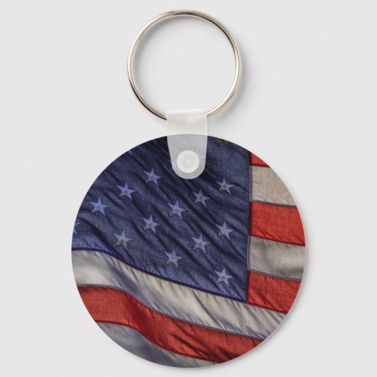 Old Glory Sleutelhanger (Achterkant)