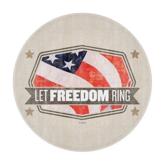 Old Glory Snijplank (Voorkant)