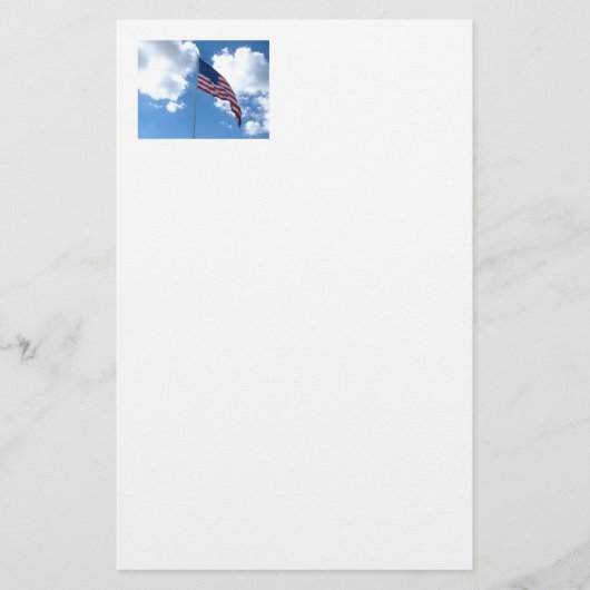 Old Glory Stationery Briefpapier (Voorkant)