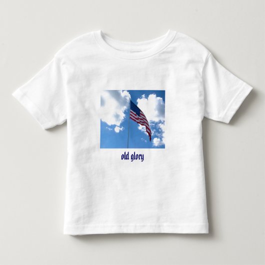 Old Glory Toddler T - Shirt (Voorkant)