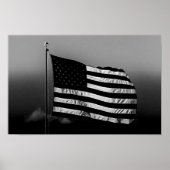 Old Glory US Flag Poster (Voorkant)