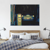 Old GMC Truck Canvas Afdruk (Insitu (Slaapkamer))