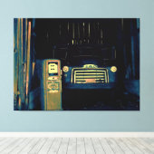 Old GMC Truck Canvas Afdruk (Insitu (Houten vloer))