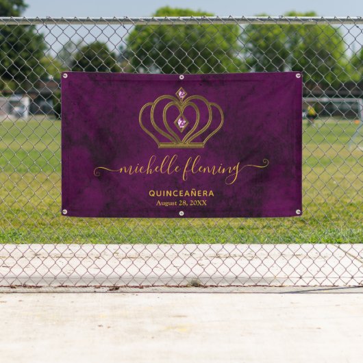 Old Gold Elegance Quinceañera Spandoek (Insitu)