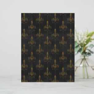 Old Gold Emerald Frans plakboek Papier