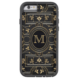 Old Gold Monogram Case-Mate iPhone Case