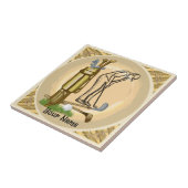 Old Golf Clubs Golf tegel Tegeltje (Zijkant)