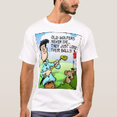 Old Golfer T-shirt (Voorkant)