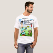 Old Golfer T-shirt (Voorkant volledig)