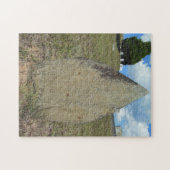 Old Gravestone bij Lauada Cemetery N.C. Legpuzzel (Horizontaal)