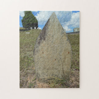 Old Gravestone bij Lauada Cemetery N.C. Legpuzzel