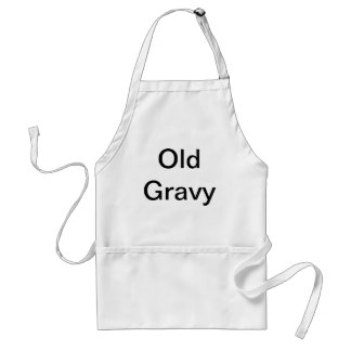Old Gravy Barbeque Apron Standaard Schort
