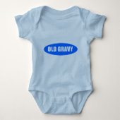 Old Gravy Logo Baby Bodysuit (Voorkant)