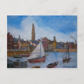 Old Greenock Harbour Briefkaart (Voorkant)