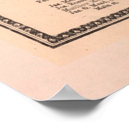 Old Greenwich CT Map (1867)  Connecticut Poster (Hoek)