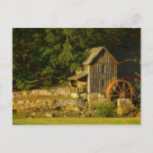 Old Grist Mill in GA Briefkaart (Voorkant)