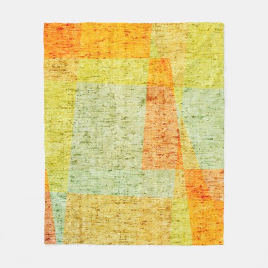 Old grunge background with delicate abstract textu fleece deken (Voorkant)