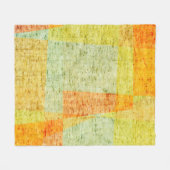 Old grunge background with delicate abstract textu fleece deken (Voorkant (Horizontaal))