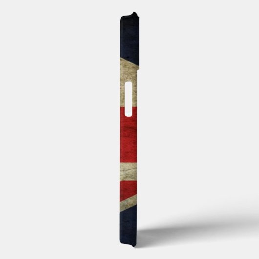 Old Grunge British Flag iPhone 13 Hoesje (Achterkant / Rechts)