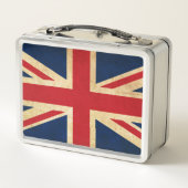 Old  Grunge United Kingdom Flag Union Jack (Achterkant)