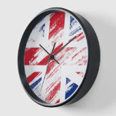 Old  Grunge United Kingdom Flag Union Jack (Hoek)