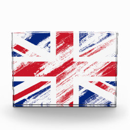 Old  Grunge United Kingdom Flag Union Jack Fotoblokken