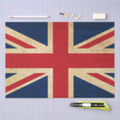 Old  Grunge United Kingdom Flag Union Jack Tissuepapier (Craft)