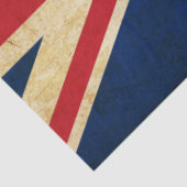 Old  Grunge United Kingdom Flag Union Jack Tissuepapier (Detail)