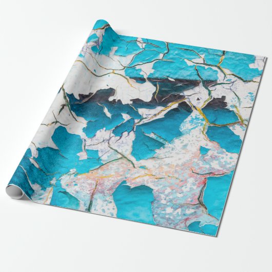 Old grunge wall textures and backgroundsearthquake cadeaupapier (Uitgerold)