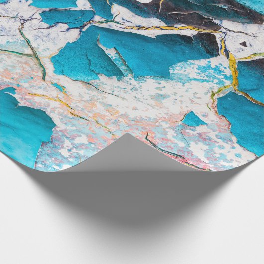 Old grunge wall textures and backgroundsearthquake cadeaupapier (Hoek)