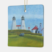 Old Gurnet Lighthouse Ornament (Links)