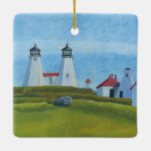 Old Gurnet Lighthouse Ornament (Achterkant)