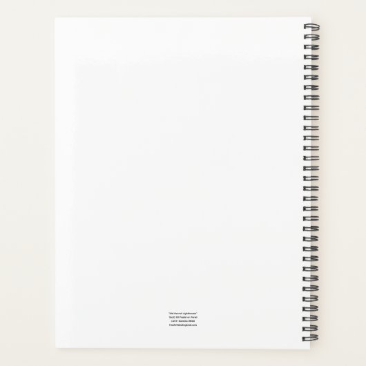 Old Gurnet Lighthouses Planner (Achterkant)