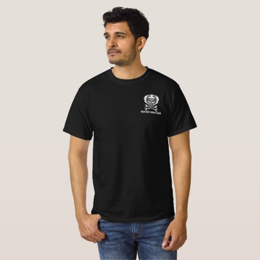 OLD GUY BIKE CLUB T-SHIRT (Voorkant volledig)