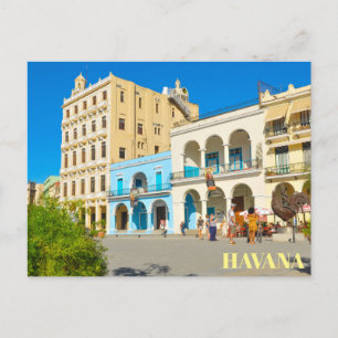 Old Habana, Cuba Briefkaart