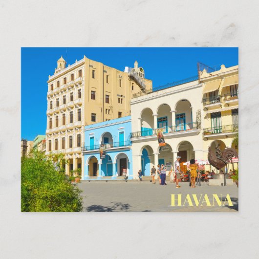 Old Habana, Cuba Briefkaart (Voorkant)