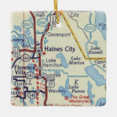 Old Haines City Florida Keramisch Ornament (Voorkant)