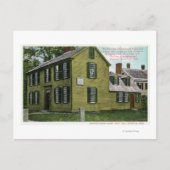 Old Hancock Clark House Uitzicht # 2 Briefkaart (Voorkant)