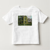 Old Hancock Clark House Uitzicht # 2 Kinder Shirts (Voorkant)
