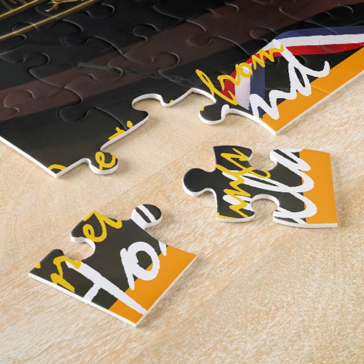 Old Harbor Rotterdam Holland Legpuzzel (Zijkant)