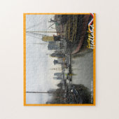 Old Harbor Rotterdam Holland Legpuzzel (Verticaal)