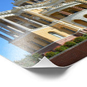 Old Harrison County Courthouse, Marshall, TX 12x8 Foto Afdruk (Hoek)