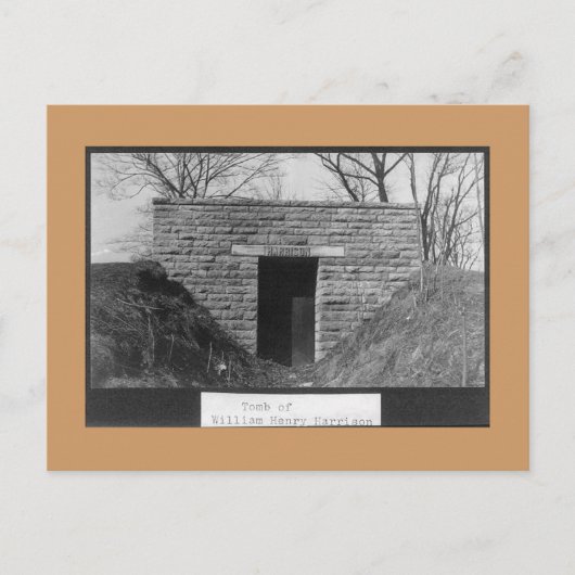 Old Harrison Tomb briefkaart (Voorkant)