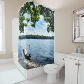 Old Hickory Lake Shower Curtain Douchegordijn (In situ)