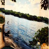 Old Hickory Lake Shower Curtain Douchegordijn