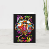 Old Hipes Don't Die They Just Fade Into Crazy Gran Kaart (Voorkant)