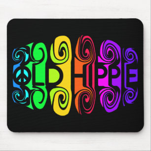 OLD HIPPIE mousepad Muismat